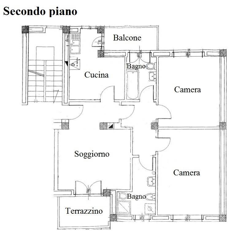 Planimetria corso Torino Chieri