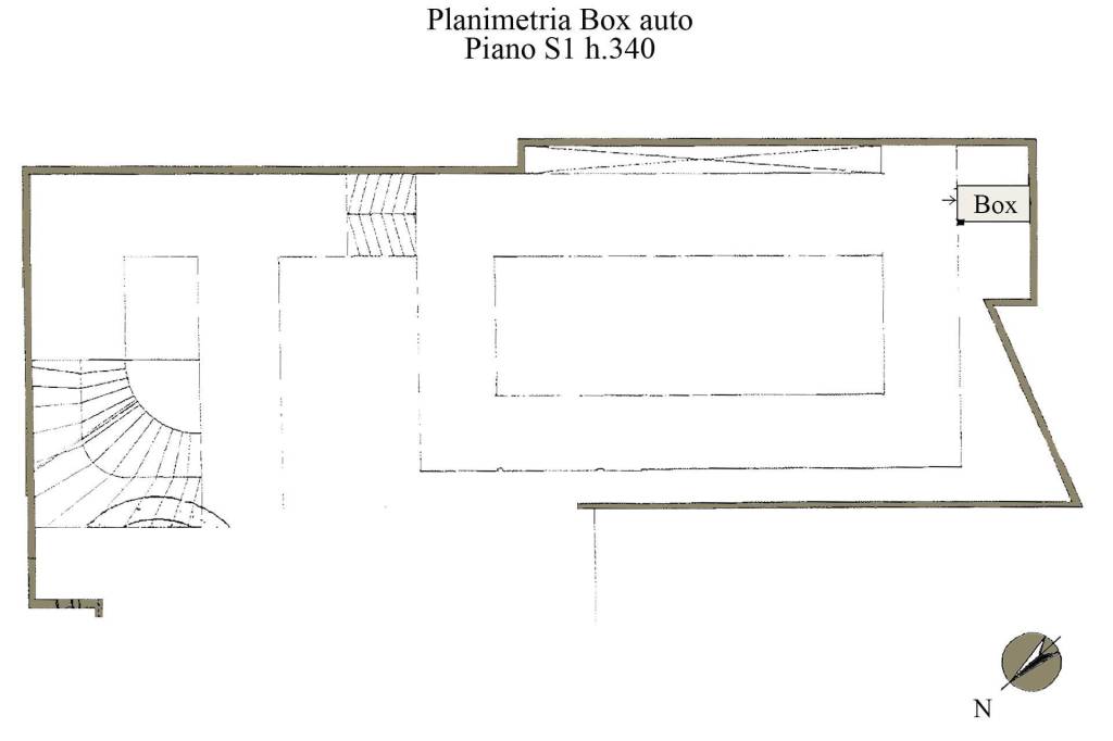 Planimetria Box auto