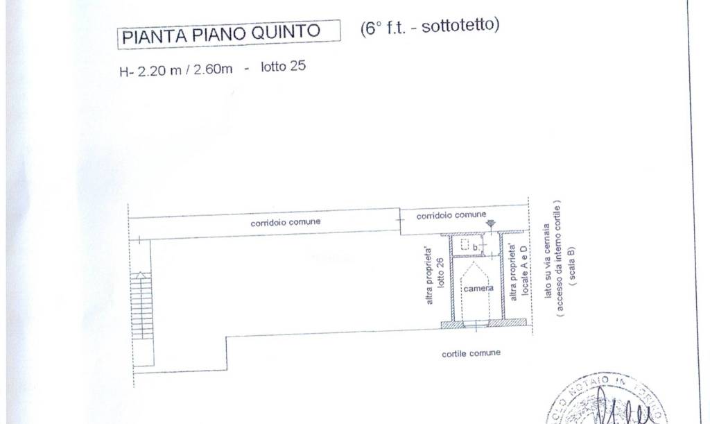 Planimetria Via Cernaia 32.jpg annuncio