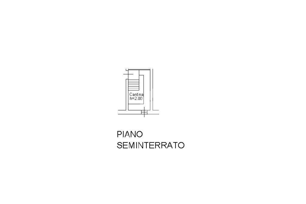 PLANIMETRIE PIANO SEMINTERRATO