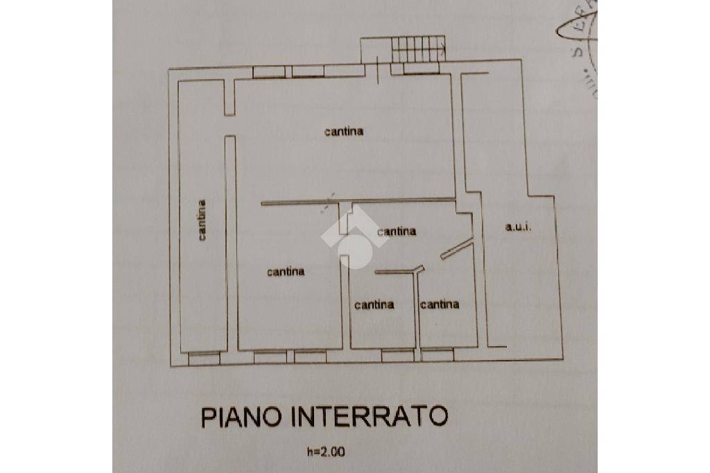 PLANIMETRIA PIANO INTERRATO