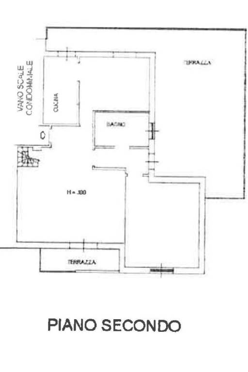 Planimetria Appartamento P2