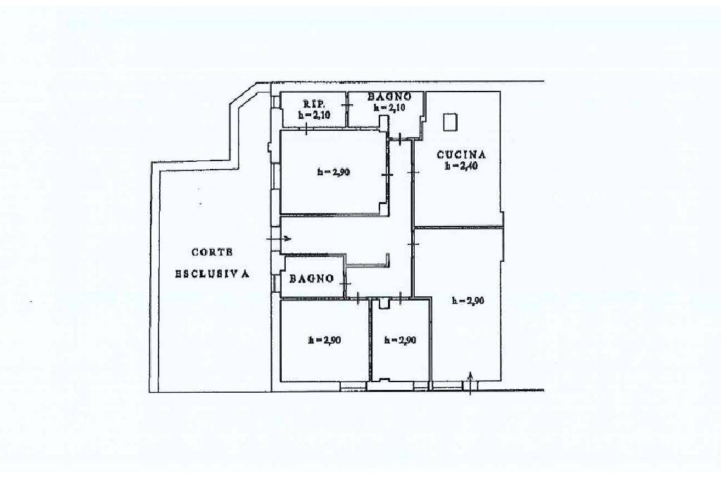 piantina dinamica appartamento