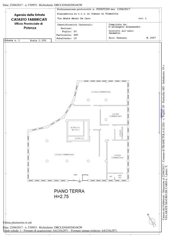 PLN_TRAMUTOLA_DE CARO_FG 20 - PART 685 - SUB 19 1