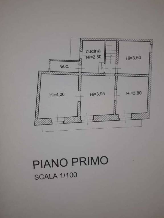 planimetria I° piano