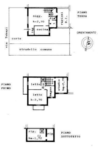 Planimetria abitazione con foto