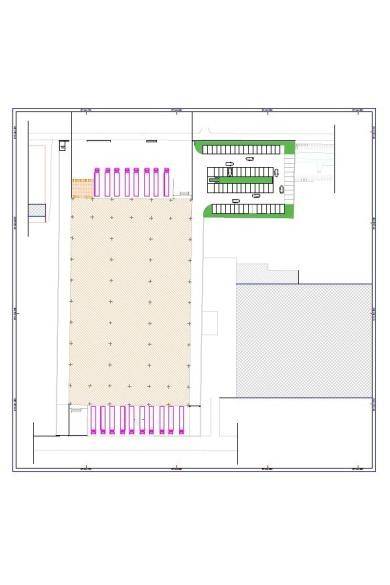 Planimetria Capannone affitto 7500 mq