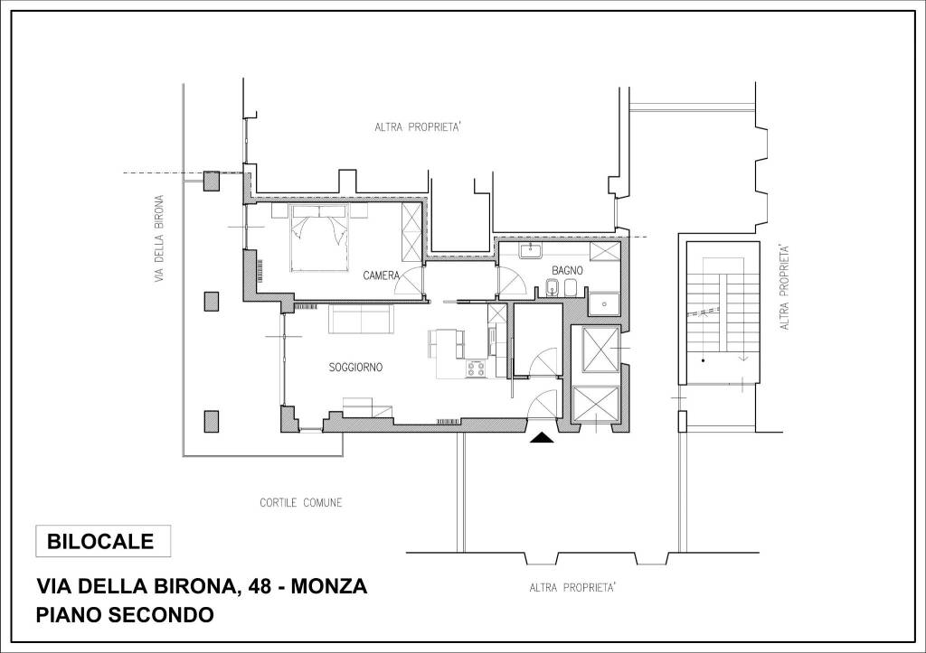 planimetria Monza BILO 1