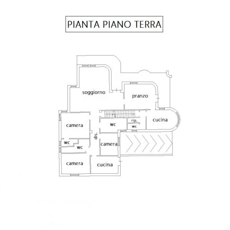 Planimetria villa