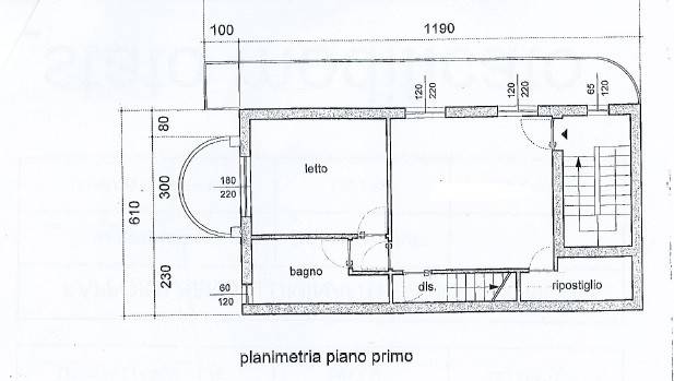 planimetria piano 1pg