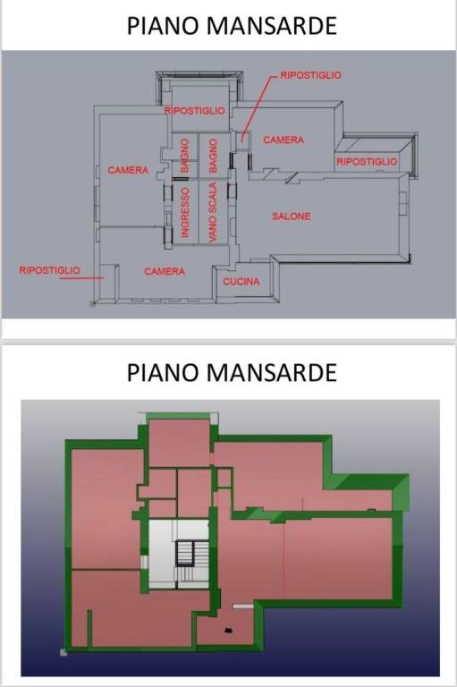 Piano Mansarde