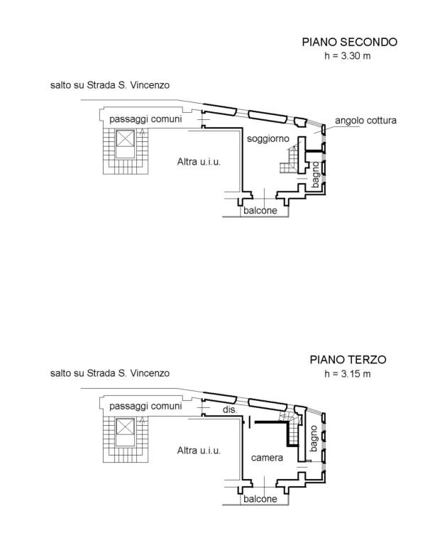 planimetria San Vincenzo 