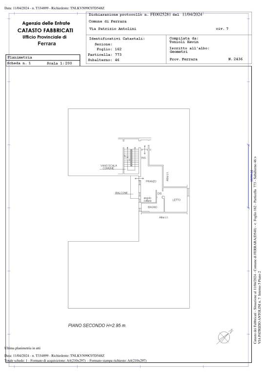 Planimetria abitazione_Giacinti 1