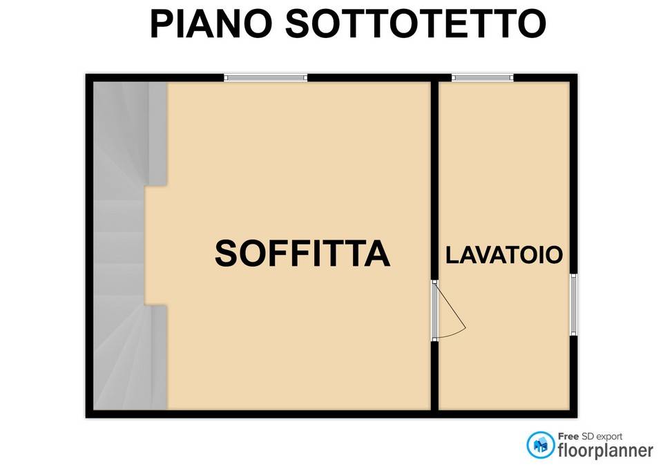 PLN PIANO SOTTOTETTO COLORI