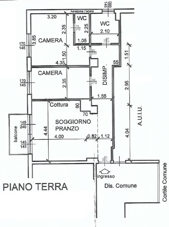 Planimetria Cimabue,6 P.R.