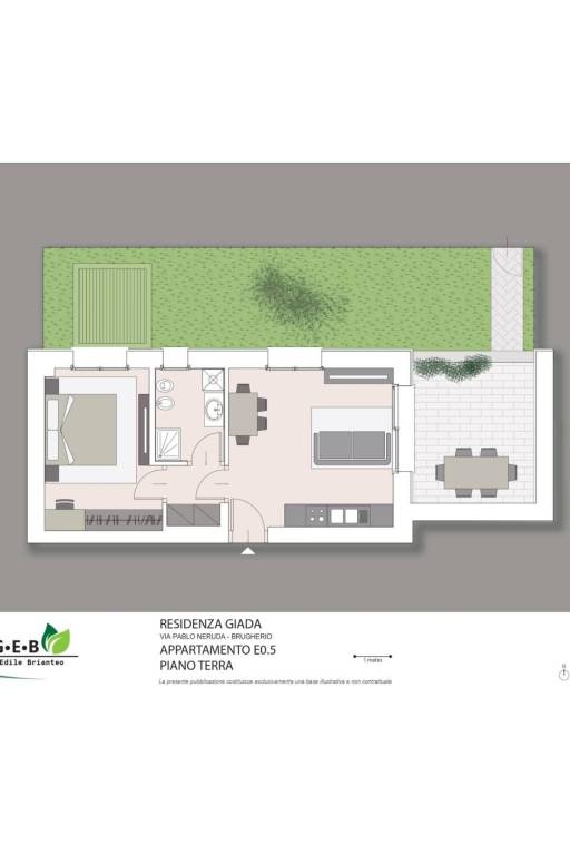 Residenza Giada - Planimetria appartamento E0.5_pa
