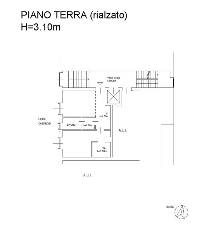 Plan Via Brenta, 1 