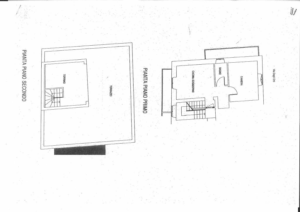 Appartamento al primo piano con attico
