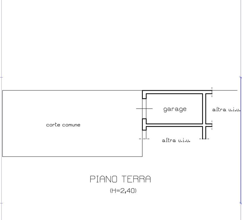 PLANIMETRIA GARAGE 1