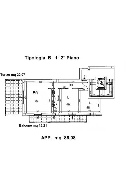 TIPOLOGIA   B  4 PIANO