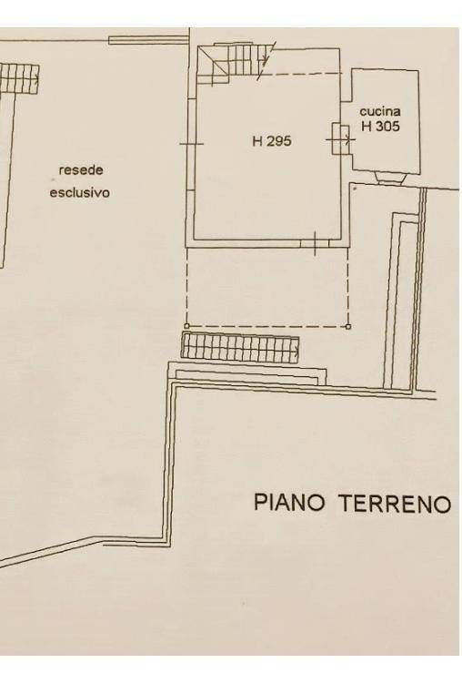 PLANIMETRIA PIANO TERRA COLONICA E GIARDINO