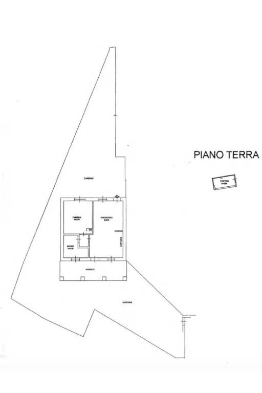 Planimetria appartamento + Cantina