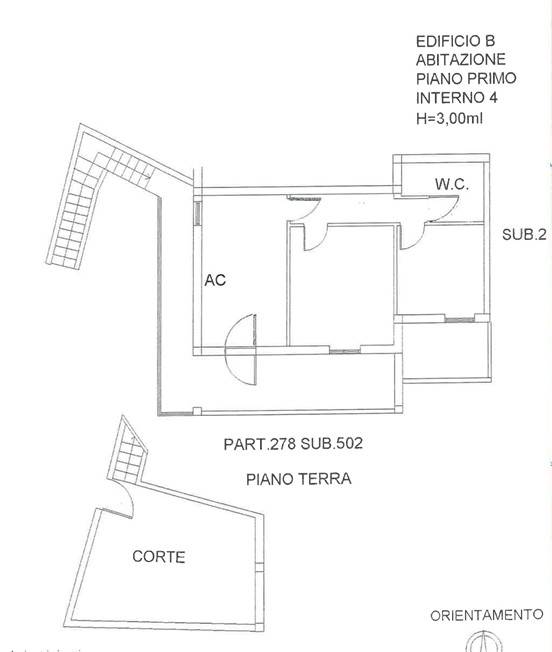 Planimetria Ponzano Romano 