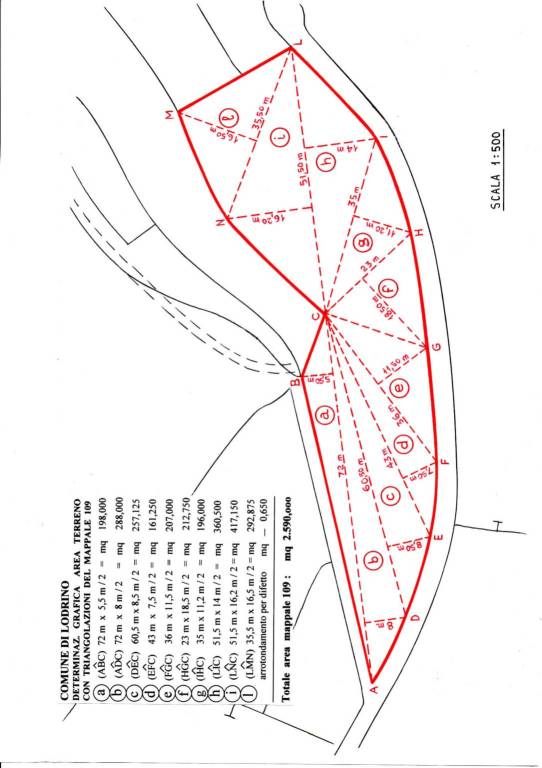 Determinazione superficie esatta del terreno049 (1