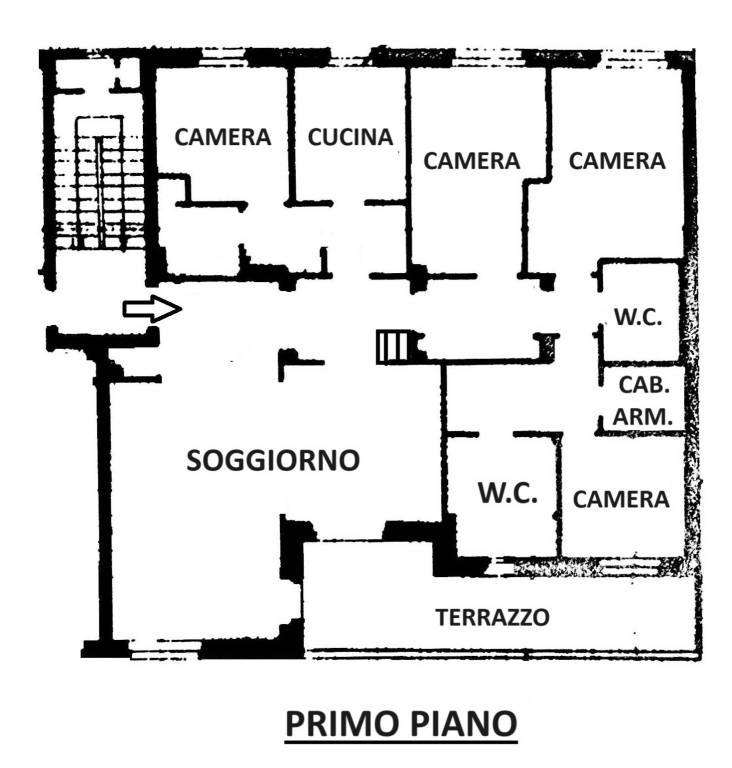 planimetria 1 piano