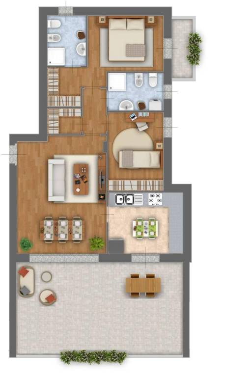 Appartamento piano 1