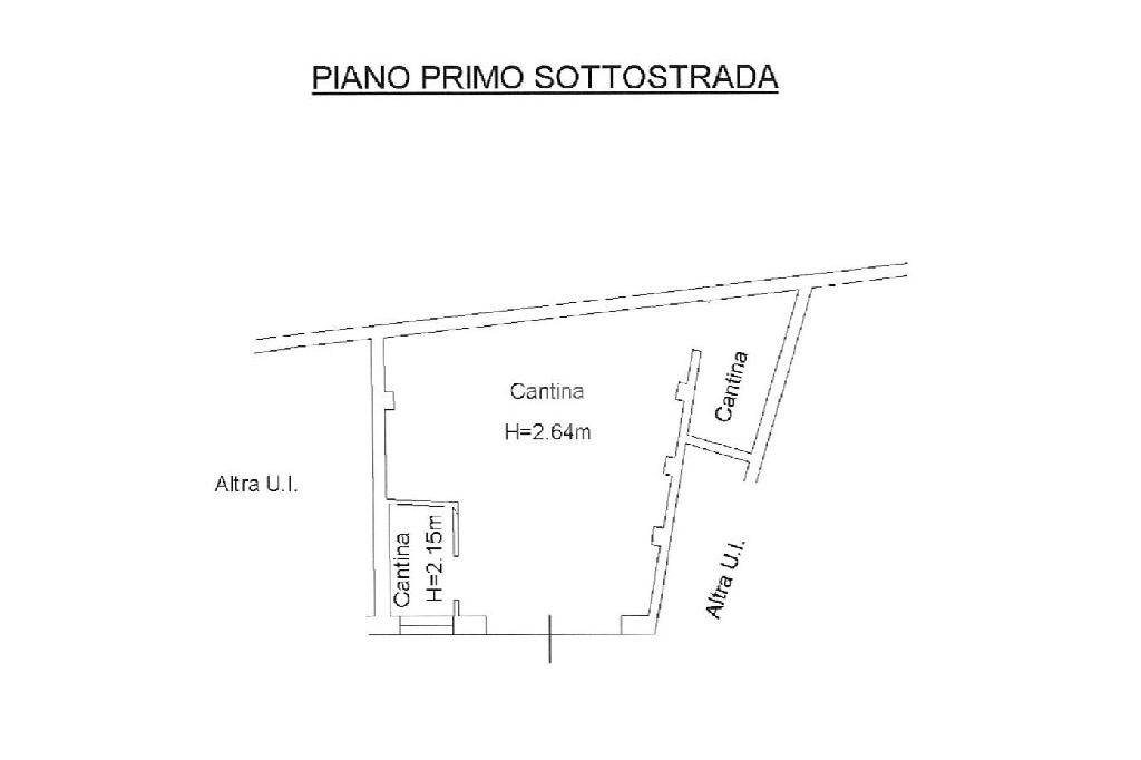 PIANO PRIMO SOTTOSTRADA