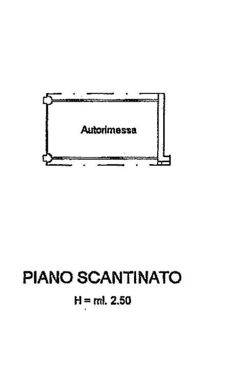 Planimetria box Rif. 3272