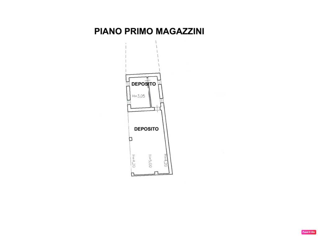 PIANO PRIMO MAGAZZINI