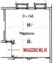 MAGAZZINO mq 90