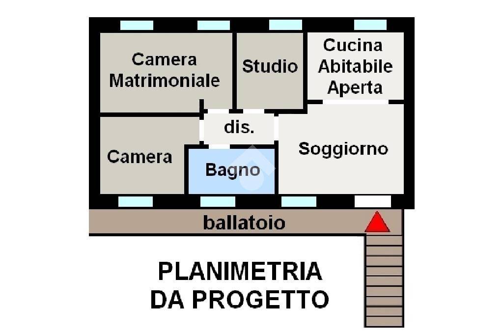 planimetria di progetto