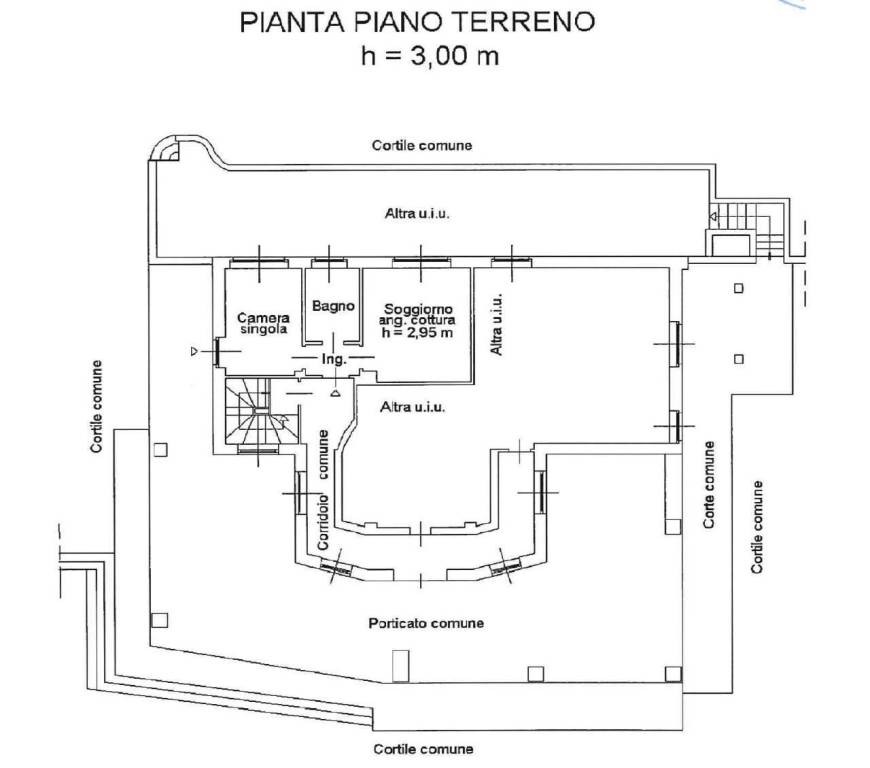 planimetria piano terreno 2