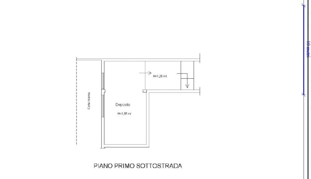 planimetria piano S1