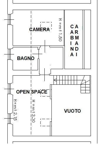 PLANIMETRIA 3° PIANO MANSARDA