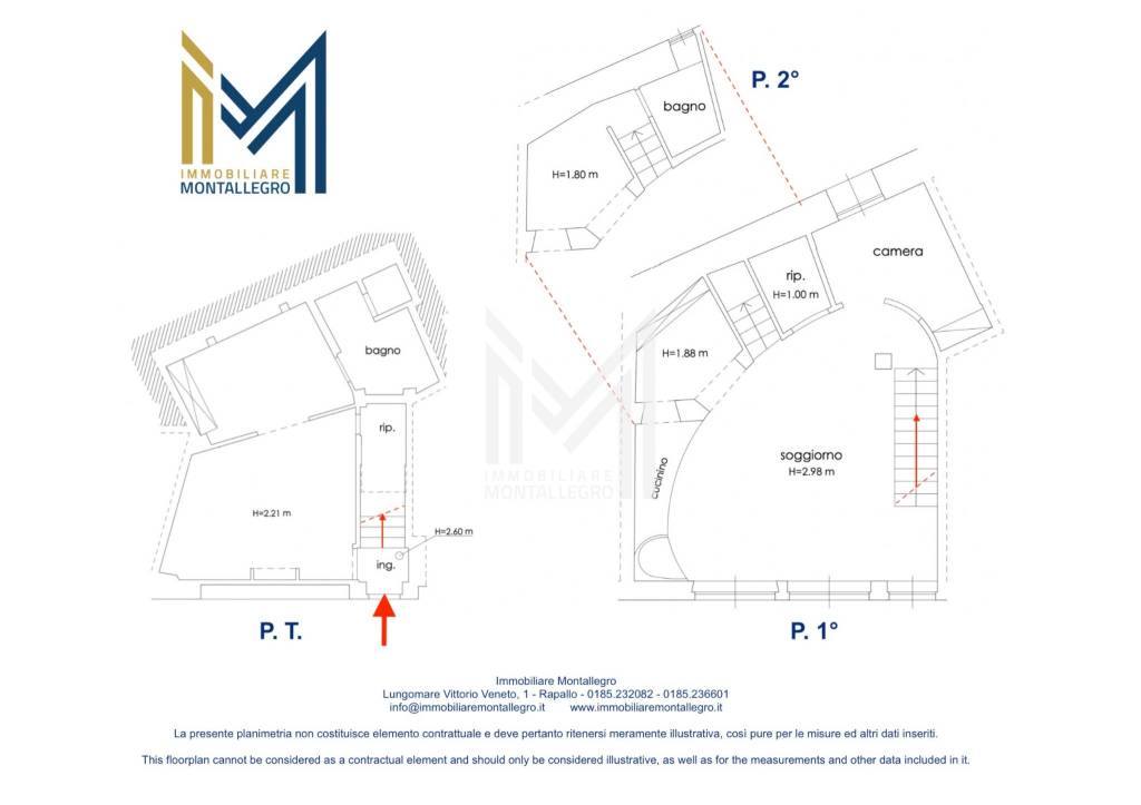 PLAN RIF 722 Zoagli Marina di Bardi vicino spiaggi