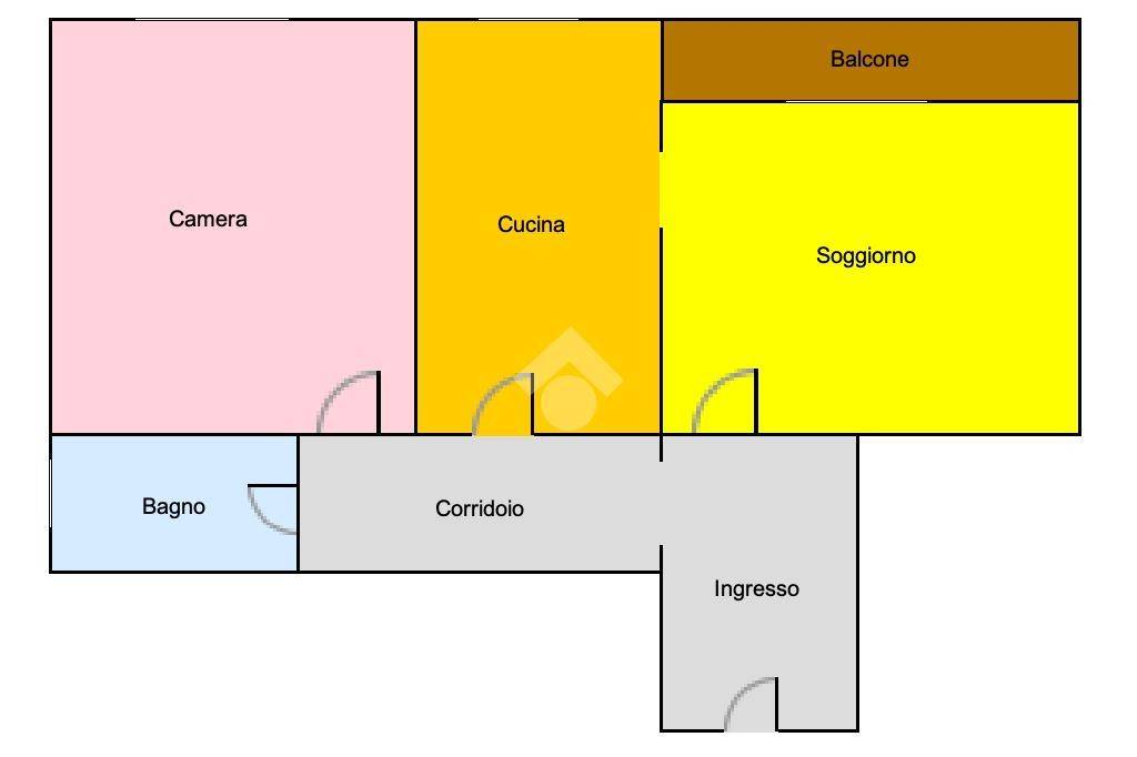 appartamento in vendita roma marconi Via Garbasso planimetria foto