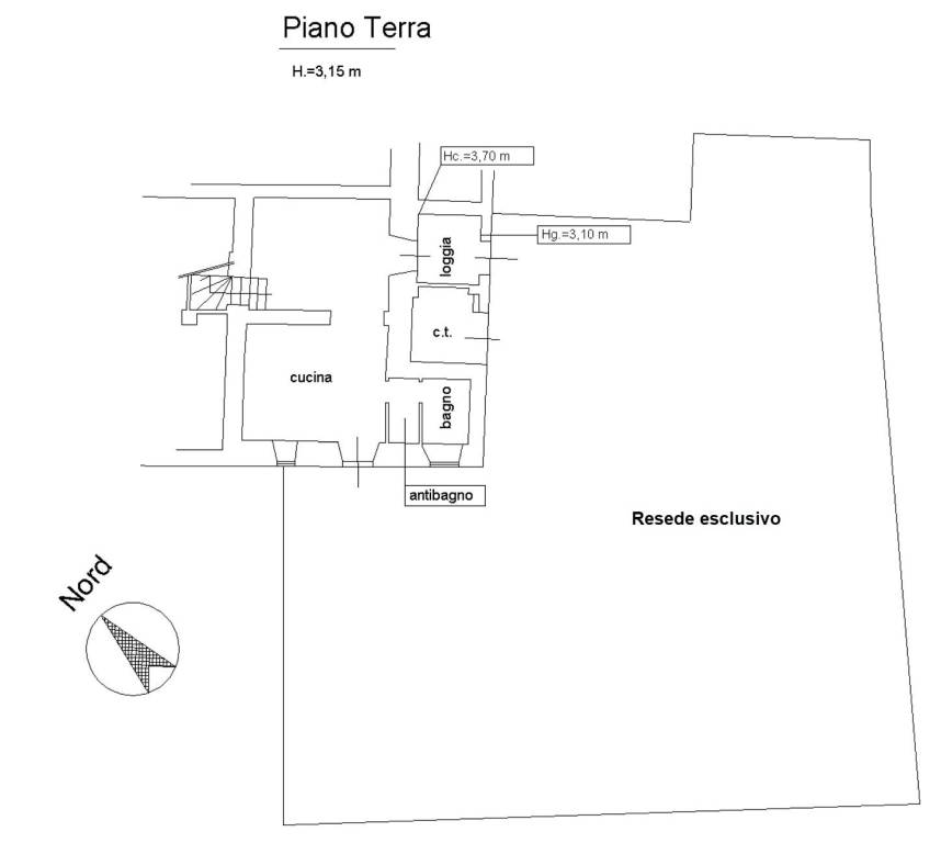 PLANIMETRIA PIANO TERRA