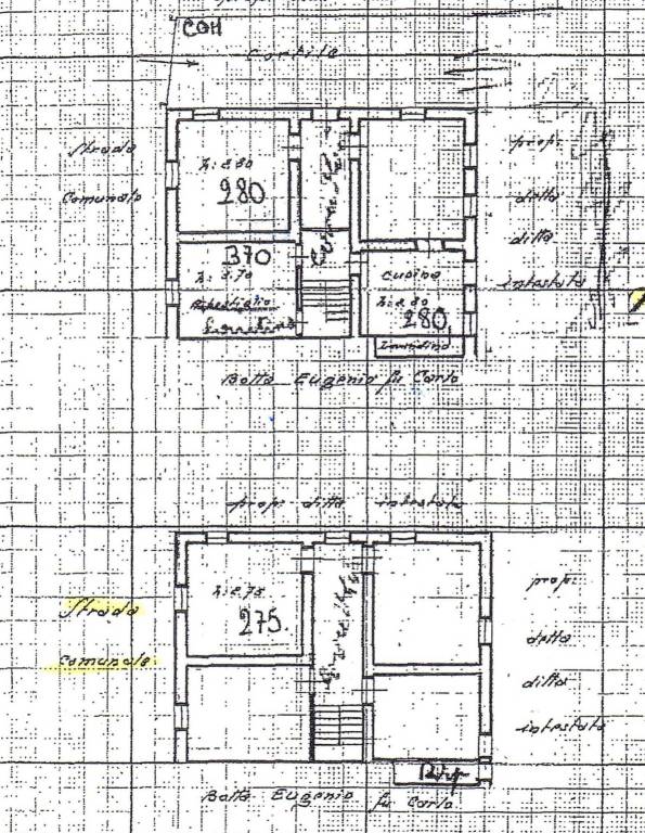 plan piano  terra e 1 casa