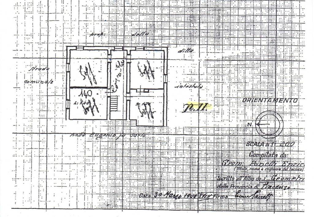 plan piano secondo casa