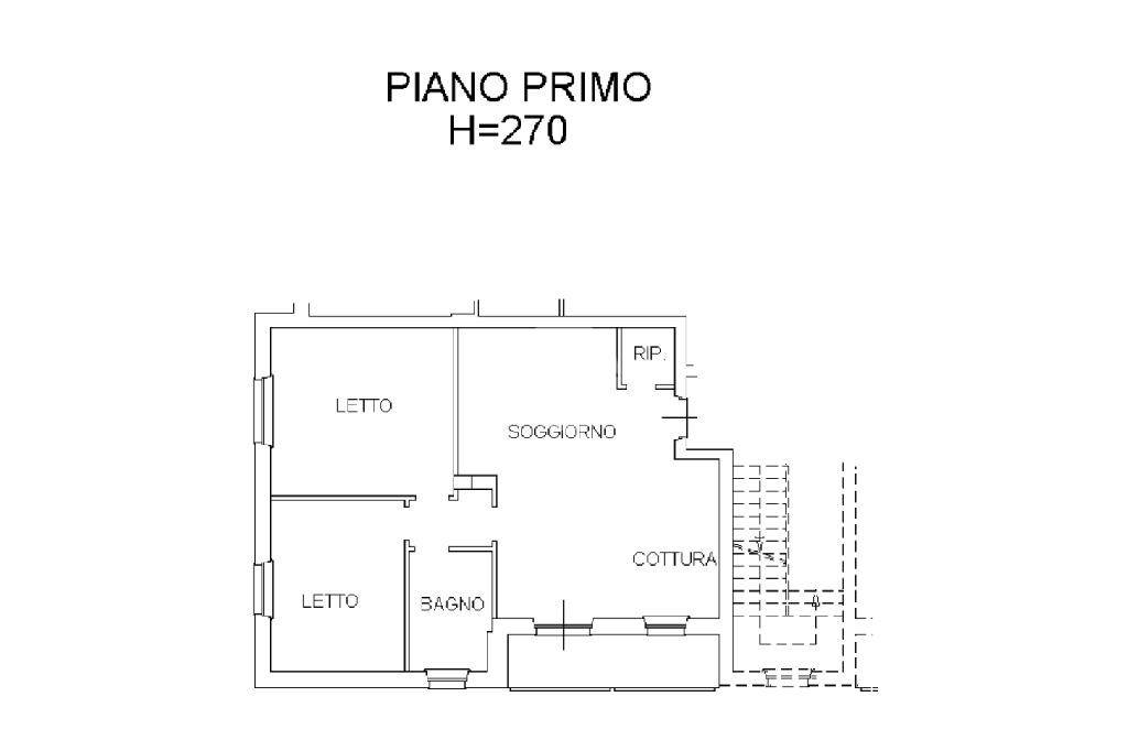 Planim. Piano primo