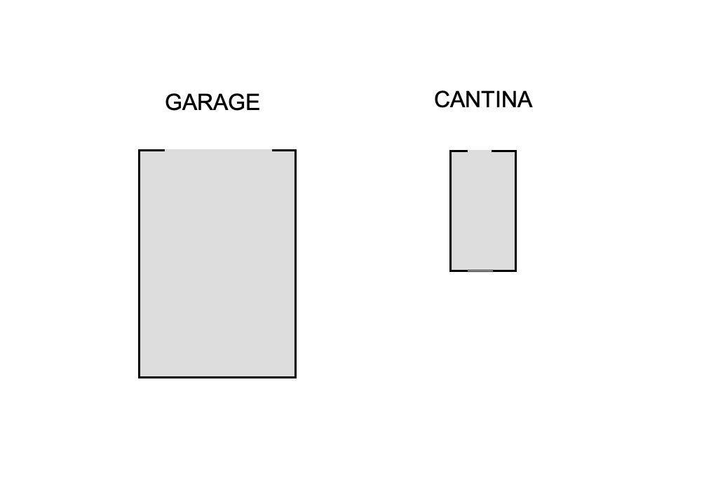 PLANIMETRIA GARAGE E CANTINA