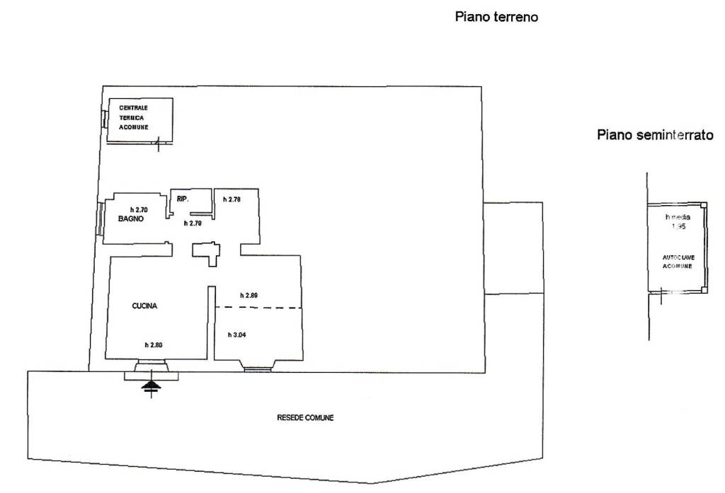 Planimetria appartamento sx piano terra x internet