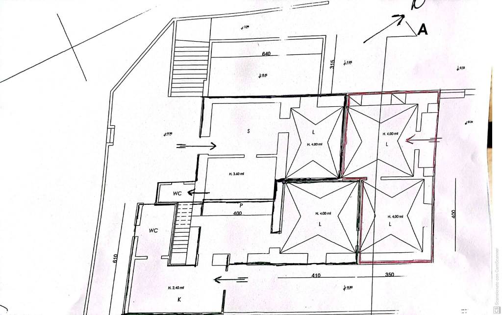 distribuzione planimetrica casa indipendente monop