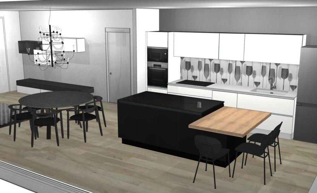 Rendering cucina