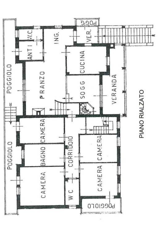 piano 1° abitazione