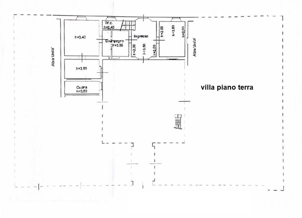 2024 - CECCO - planimetria villa piano terra